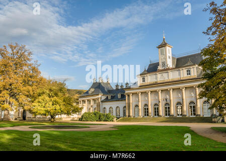 Neue Palais auf Schloss Pillnitz bei Dresden, Deutschland Stockfoto