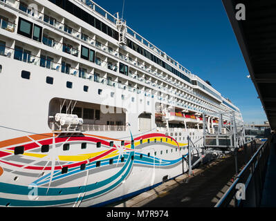 Norwegischer Geist Kreuzfahrtschiff Stockfoto