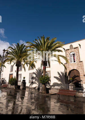 Plaza de Santa Ana, Vegueta, Las Palmas de Gran Canaria, Kanarische Inseln, Spanien. Stockfoto