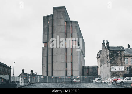 Die umstrittene High Point Gebäude in Bradford, West Yorkshire, England. Stockfoto