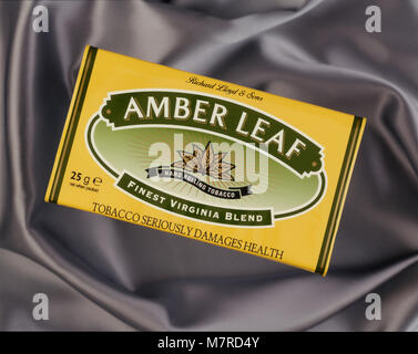 Amberleaf Tabak Stockfoto