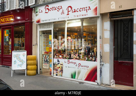 Italienische Feinkost Stockfoto