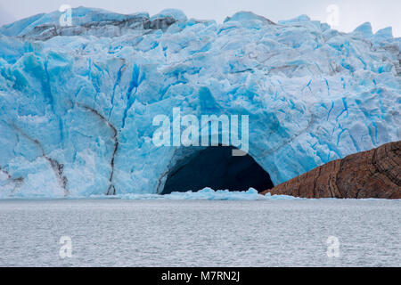 Perito Moreno Gletscher ice Brücke, Patagonien, Argentinien Stockfoto