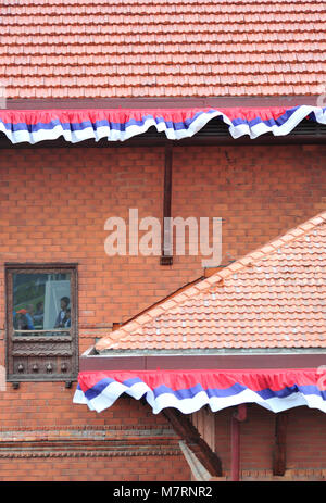 Nepal Pavillon auf der Weltausstellung Expo 2010 in Shanghai, China. Stockfoto