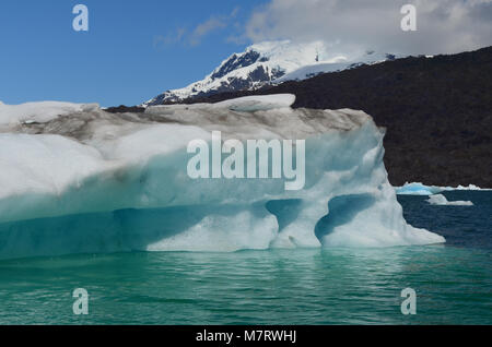 Steffen Gletscher in Campo de Hielo Sur (südliche patagonische Eisfeld), chilenischen Patagonien Stockfoto