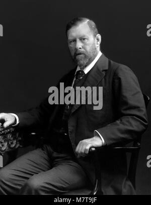 Bram Stoker. Portrait des Schöpfers von Dracula, Bram Stoker, Abraham'' (1847-1912), c 1906. Stockfoto