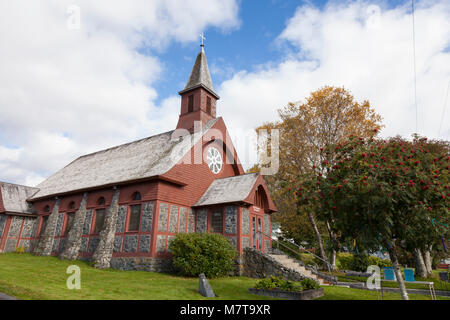 Sitka, Alaska: St. Peter's by-the-Sea der episkopalen Kirche, Gothic Revival Stockfoto