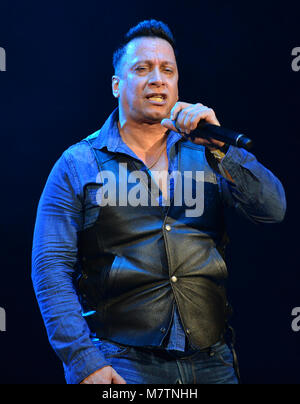 CORAL GABLES, FL - MÄRZ 10: Noel führt während des Super Freestyle Explosion bei Watsco Zentrum am 10. März in Coral Gables, Florida 2018. Quelle: MPI 10/MediaPunch Stockfoto