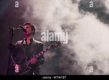 Newcastle, UK. 12. März 2018 Stereophonics live bei der Metro Radio Arena, Newcastle. 12 März 2018 Quelle: Daniel Tracy/Alamy leben Nachrichten Stockfoto