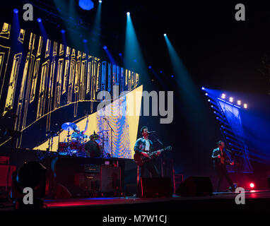 Newcastle, UK. 12. März 2018 Stereophonics live bei der Metro Radio Arena, Newcastle. 12 März 2018 Quelle: Daniel Tracy/Alamy leben Nachrichten Stockfoto