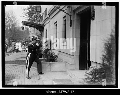 Eine Fotografie, die die Beerdigung von Santiago Aldunate, Botschafter aus Chile, zeigt, wie wichtig er für die internationale Diplomatie ist und wie traurig sein Tod ist. Stockfoto