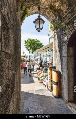 Amalfi Straße, Amalfi, Salerno, Kampanien, Italien Stockfoto