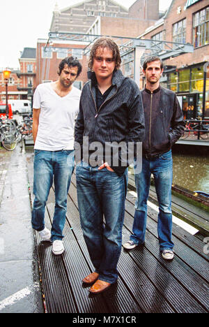 Englische Band Keane in Amsterdam fotografiert 7. Juli 2004, Niederlande, Europa Stockfoto