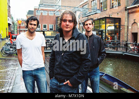 Englische Band Keane in Amsterdam fotografiert 7. Juli 2004, Niederlande, Europa Stockfoto