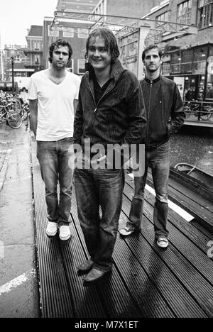 Englische Band Keane in Amsterdam fotografiert 7. Juli 2004, Niederlande, Europa Stockfoto