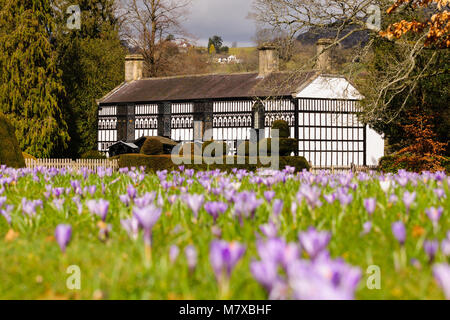Plas Newydd in Llangollen Wales erbaut im 18. Jahrhundert und Heimat von Sarah Ponsonby & Eleanor Charlotte Butler auch als die Damen von Llangollen bekannt Stockfoto