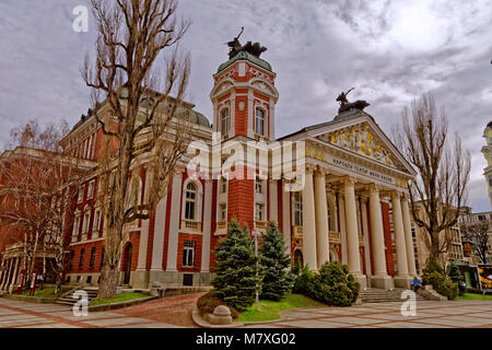 Bulgariens Theater, Schauspieler Ivan Vazov, City Gardens, Sofia, Bulgarien. Stockfoto