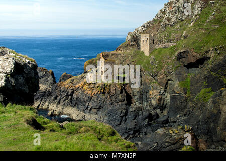 Die Kronen Motor Häuser, Botallack, in der Nähe von Pendeen, West Cornwall GROSSBRITANNIEN Stockfoto