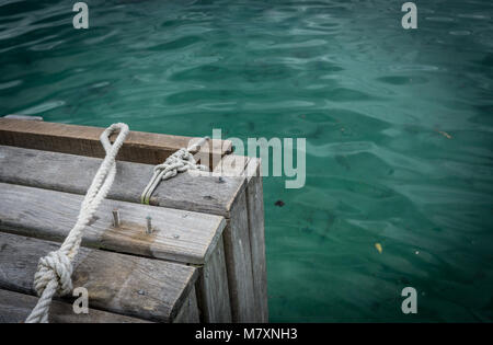 Plattform in Ilha Grande, Rio de Janeiro Stockfoto