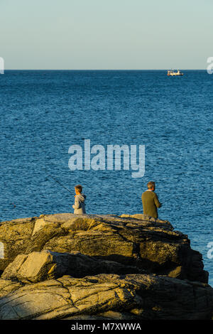 Bornholm ist eine kleine dänische Insel in der Ostsee östlich von Schweden Stockfoto
