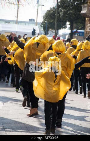 Karneval in Rijeka, Kroatien Stockfoto
