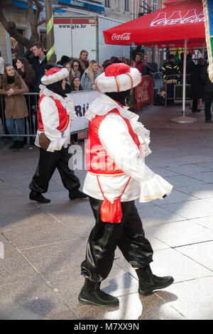 Karneval in Rijeka, Kroatien Stockfoto