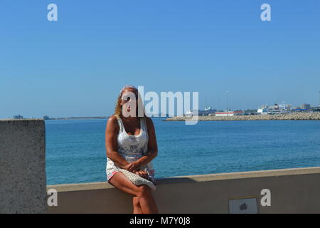 ''' Von Palma Palma Nova'' von Palma Kathedrale 'Schmerz' 'Balearen' 'Majorca'' Palma Hafen'. Stockfoto