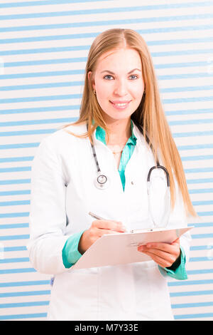 Porträt von einer Ärztin Stockfoto