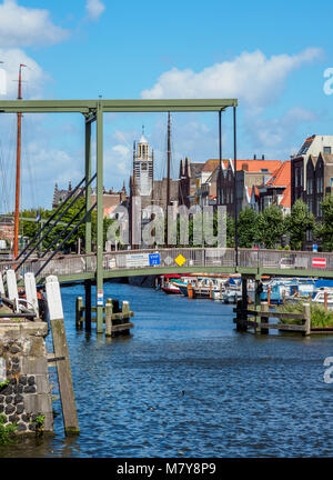 Mouterbrug in Delfshaven, Rotterdam, Südholland, Niederlande Stockfoto