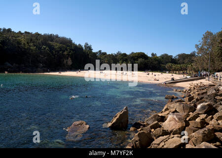 Shelly Beach Manly Sydney New South Wales, Australien Stockfoto