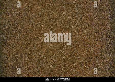 Die alte Mauer hohe Textur Detail in Dunkelbraun mit gestochen scharfen Oberfläche Stockfoto