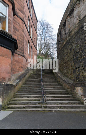 Die 60 Schritte Glasgow von Alexander griechische Thompson Stockfoto