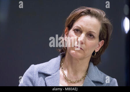 Anne Applebaum, American-Polish Journalist und Pulitzer Prize-winning Author in Danzig, Polen. 28 Februar 2018 © wojciech Strozyk/Alamy Stock Ph Stockfoto