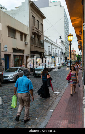 San Telmo ('Saint Pedro González Telmo") ist das älteste (Barrio) von Buenos Aires, Argentinien. Es ist eine gut erhaltene Bereich der Argentinischen Stockfoto