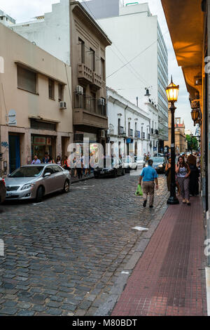 San Telmo ('Saint Pedro González Telmo") ist das älteste (Barrio) von Buenos Aires, Argentinien. Es ist eine gut erhaltene Bereich der Argentinischen Stockfoto