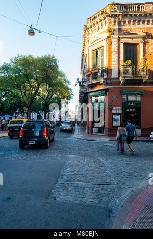 San Telmo ('Saint Pedro González Telmo") ist das älteste (Barrio) von Buenos Aires, Argentinien. Es ist eine gut erhaltene Bereich der Argentinischen Stockfoto