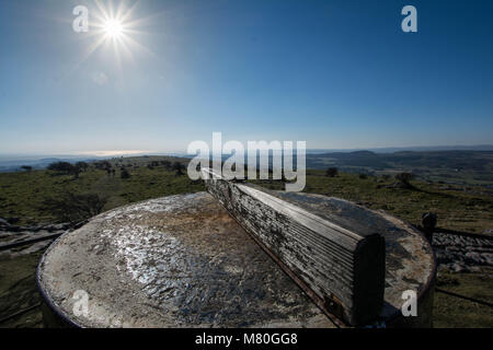 Überschrift für die Sun Stockfoto