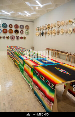 Mexiko-Stadt, CDMX, Mexiko, eine Ausstellung mexikanischen Handwerks im rufino tamayo Museum, nur redaktionell. Stockfoto