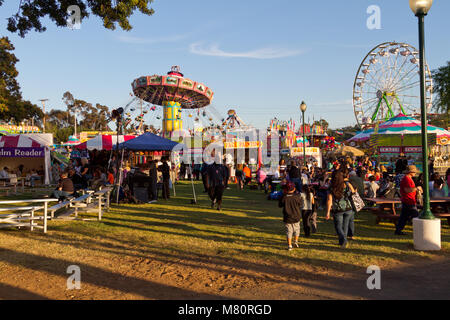 Ein Karneval in Santa Barbara, Kalifornien, USA. Stockfoto