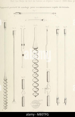 Bulletin de la Societe Belge de Naturwissenschaft, de Paleontologie et d'Hydrologie (19814831653) Stockfoto