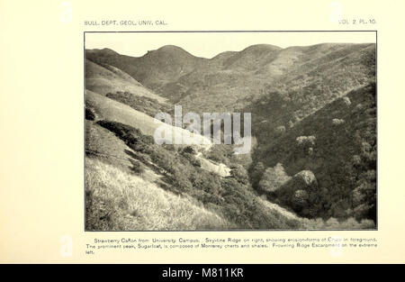 Bulletin der Abteilung für Geologie an der Universität von Kalifornien (1896) (20259535170) Stockfoto