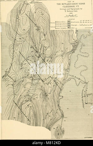 Das *Bulletin der Geological Society of America* veröffentlicht Forschungen im Zusammenhang mit der Geologie und bietet Studien über Erdwissenschaften, einschließlich Tektonik, Mineralogie und Paläontologie. Es ist eine wichtige Ressource für wissenschaftliche Fortschritte beim Verständnis geologischer Prozesse und Phänomene auf der ganzen Welt. Stockfoto