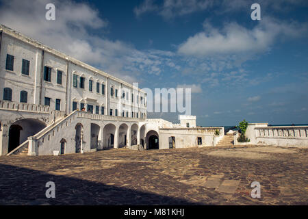 Cape Coast Castle Ghana Afrika Stockfoto