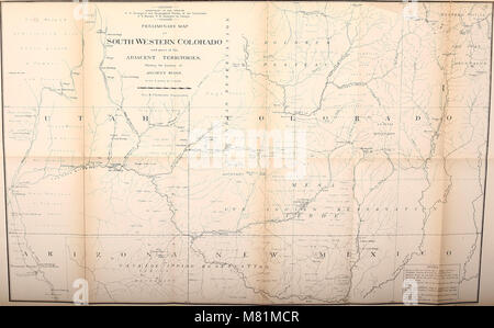 Bulletin der Vereinigten Staaten geologische und geografische Übersicht der Gebiete (1876) (19876074673) Stockfoto