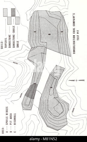 Stier Berge Kohle Feldstudie - Fortschrittsbericht 1973 - Forschung durch Montana Abteilung der Fische und des Spiels, Umwelt und Information Abteilung durchgeführt und Consolidation Coal Company (1973) (20322900019) Stockfoto