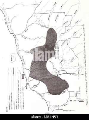 Stier Berge Kohle Feldstudie - Fortschrittsbericht 1973 - Forschung durch Montana Abteilung der Fische und des Spiels, Umwelt und Information Abteilung durchgeführt und Consolidation Coal Company (1973) (20483370526) Stockfoto