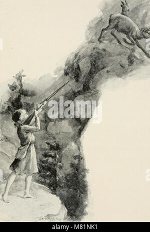 Buschige - eine Romanze gegründet auf der Tatsache (1896) (14771157444) Stockfoto