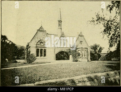 Diese 1904 erschienene Publikation beschreibt eine Reise durch das östliche Neuengland mit dem Trolley und erkundet dabei Landschaften, Städte und bemerkenswerte Reiseziele. Stockfoto