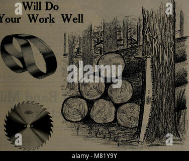 Kanadische Forstindustrie Januar-Juni 1919 (1919) (20340921190) Stockfoto