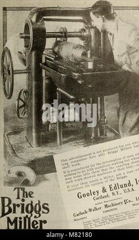 Kanadische Maschinen und Metallverarbeitung (Januar-Juni 1919) (1919) (14803716213) Stockfoto